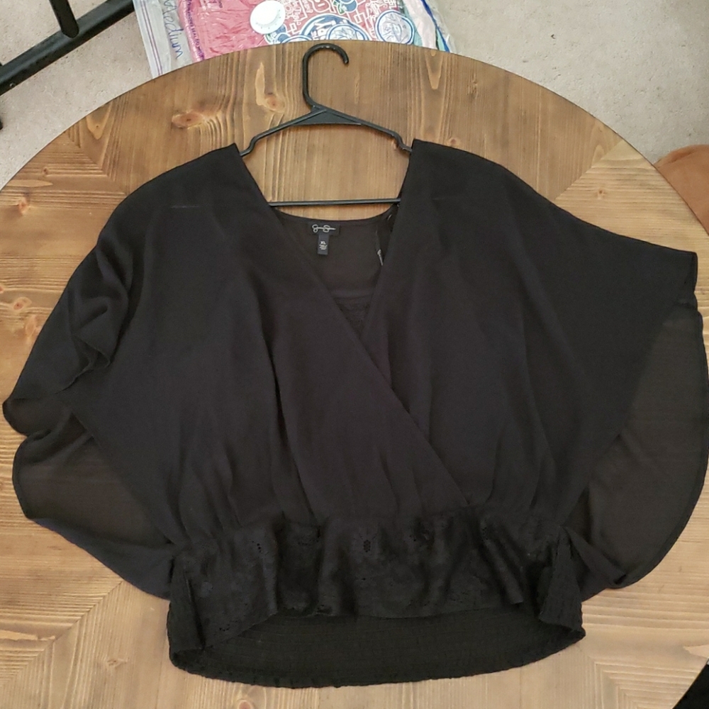 Jessica Simpson Black Blouse